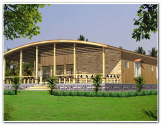 Architectural design woodhouse