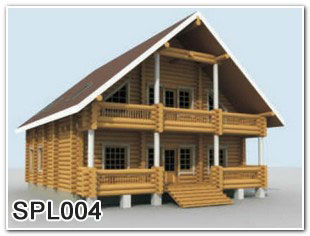 Duplex woodenhouse