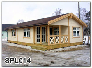 Vacation wood house