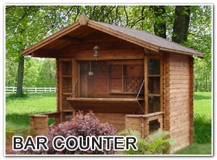 Wood Bar counter