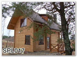 Eco friendly resort wood house